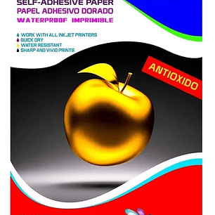 ADHESIVO 135 GRAMOS A4 20 HOJAS CON ANTIOXIDO IMPRINK