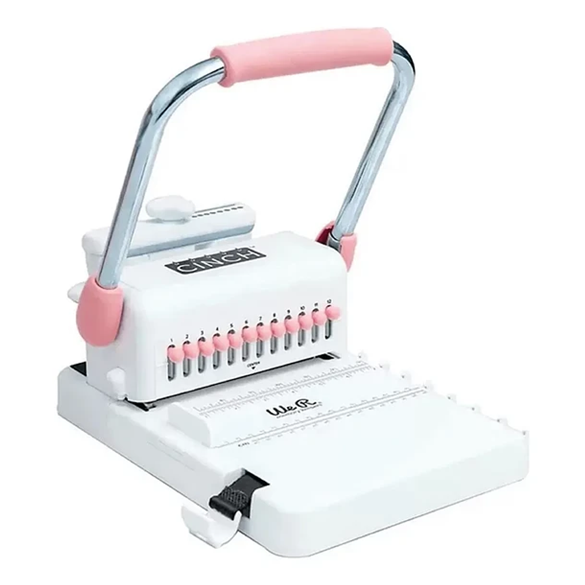 Cinch Perforación Cuadrada We R Memory Keepers (Rosada) 1