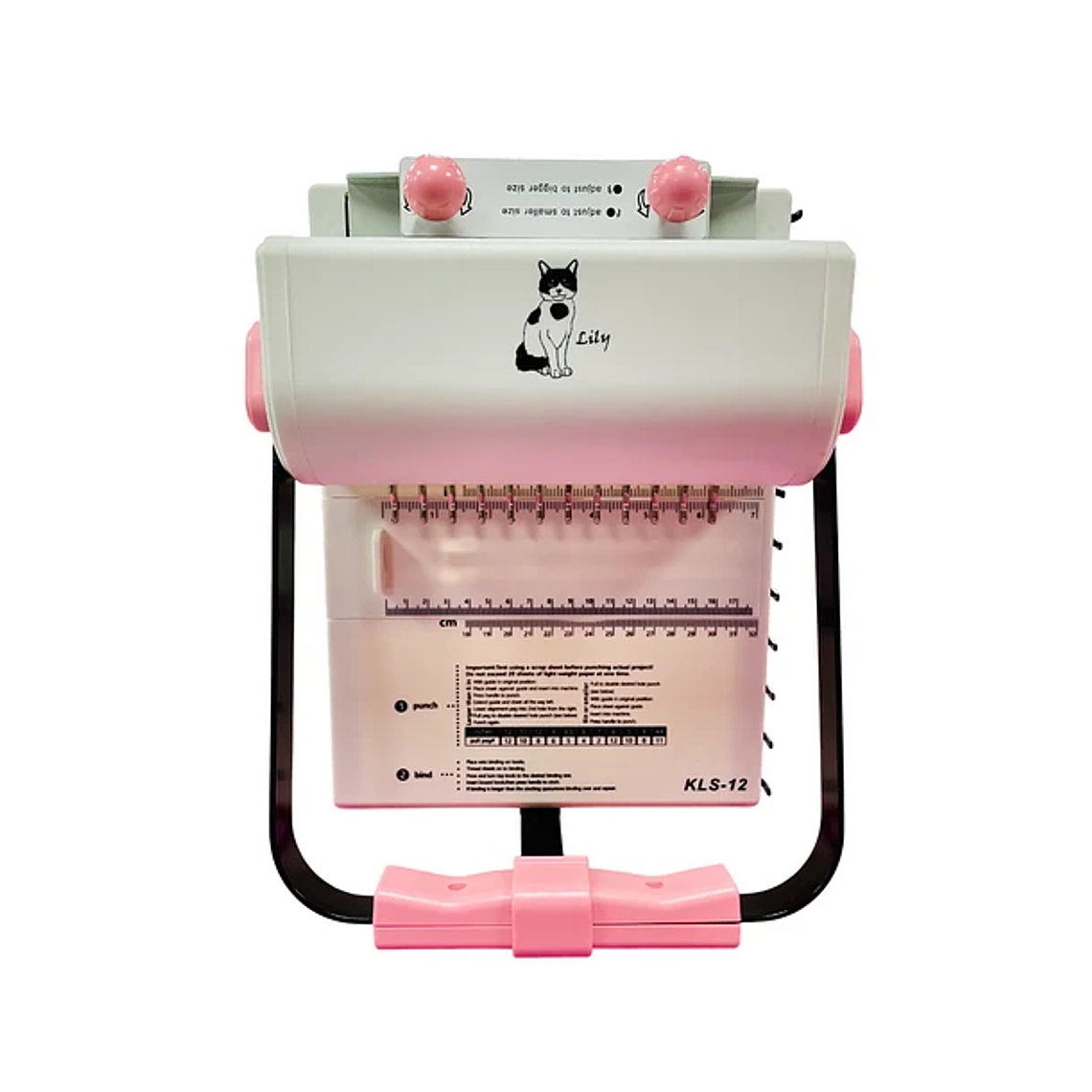 ENCUADERNADORA LILY PASO 2:1 (PERFORACIÓN REDONDA) 1