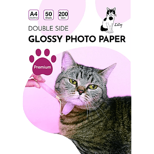 Fotografico A4 de 200gr doble cara 50 hojas