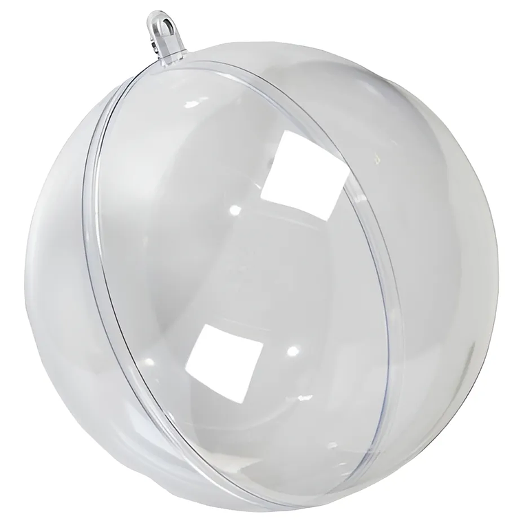 Esfera acrilica 8cm transparente desde 10unid 1