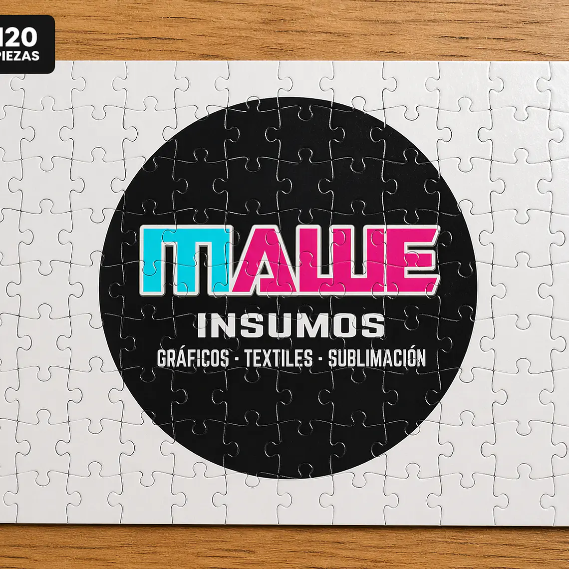PUZZLE ROMPECABEZAS  A4 GLOSSY 120 PIEZAS 1