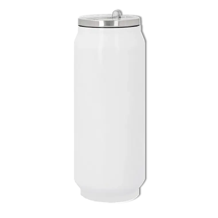 Lata Térmica Acero Inoxidable sublimacion blanca 4