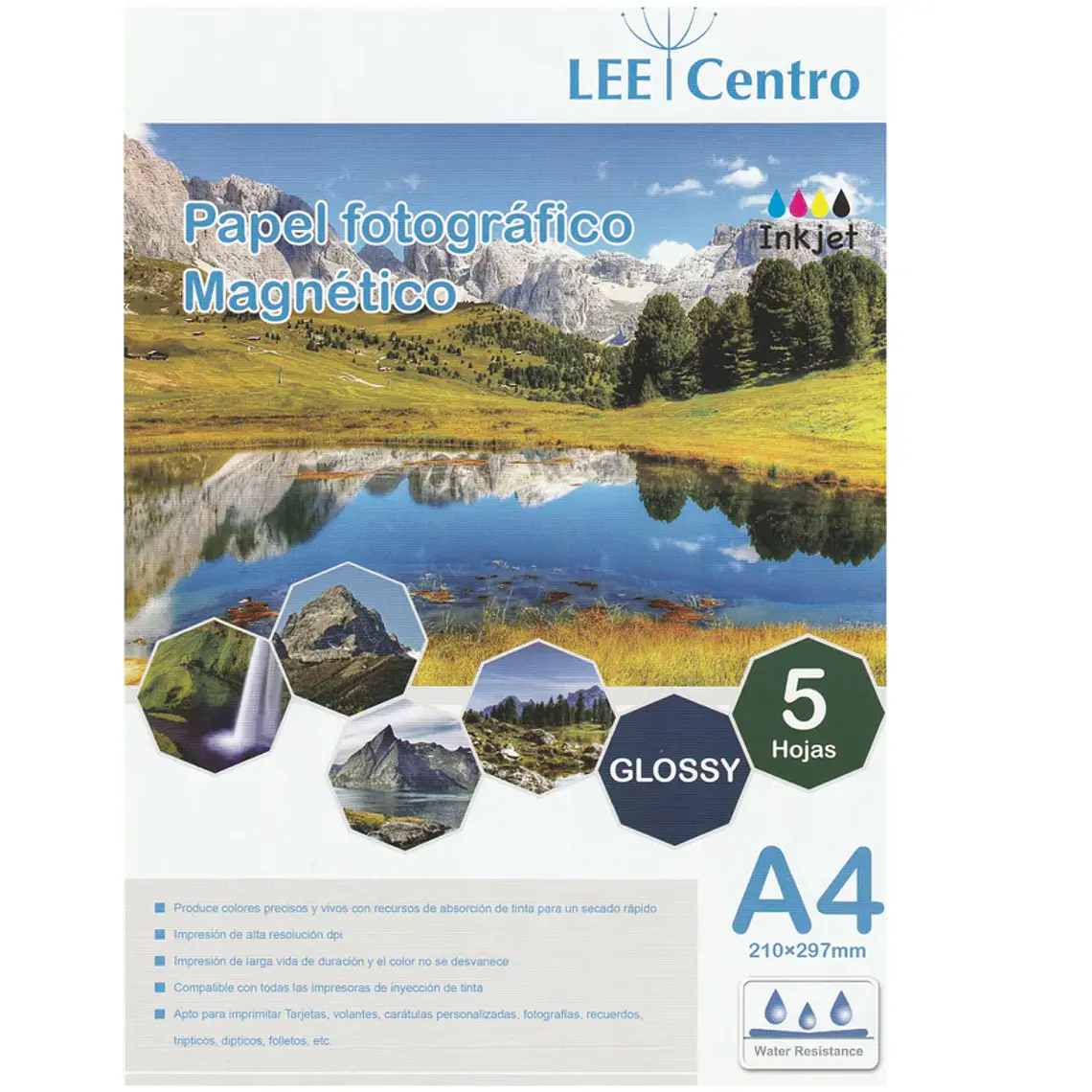 PAPEL MAGNETICO IMPRIMIBLE A4 5 HOJAS 1