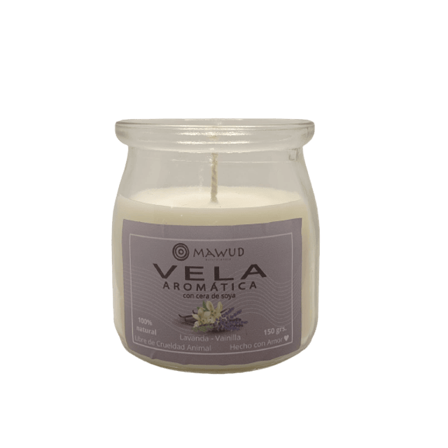 Velas Aromáticas de Soya 