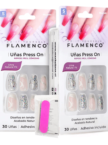 Uñas Press On 8400 - 20 