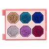 Sombra  Para Ojos de<br> 6 Colores más Glitter