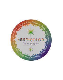 Spray en Glitter - Glitter Multicolor