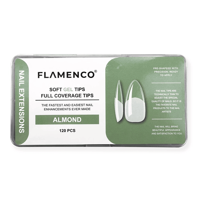 Soft Gel Tips  <br> Almond -103