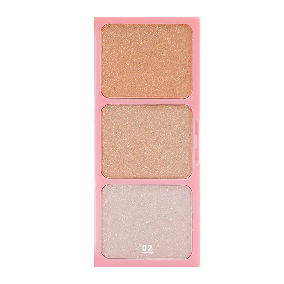 Iluminador Highlight en Polvo 3 Colores 4