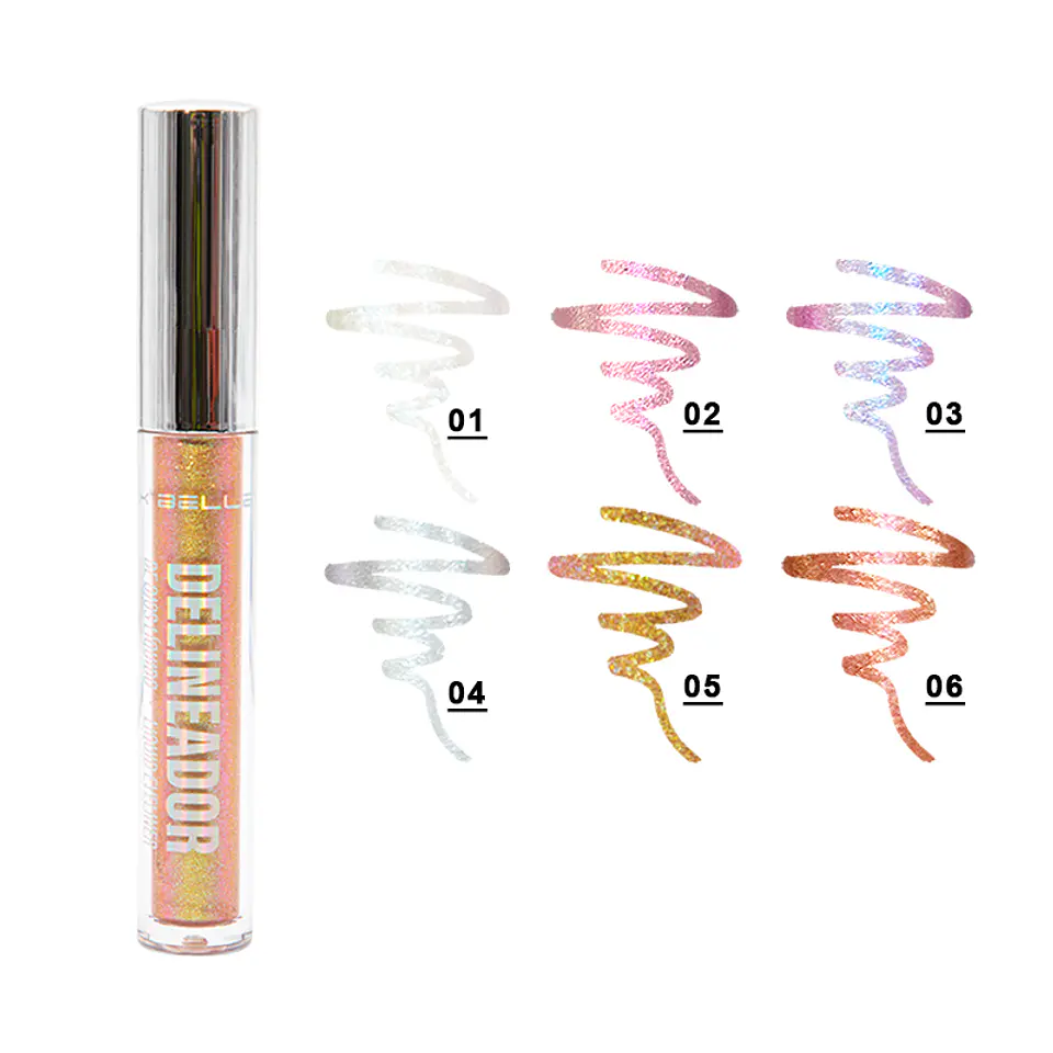 Delineador con Glitter 3