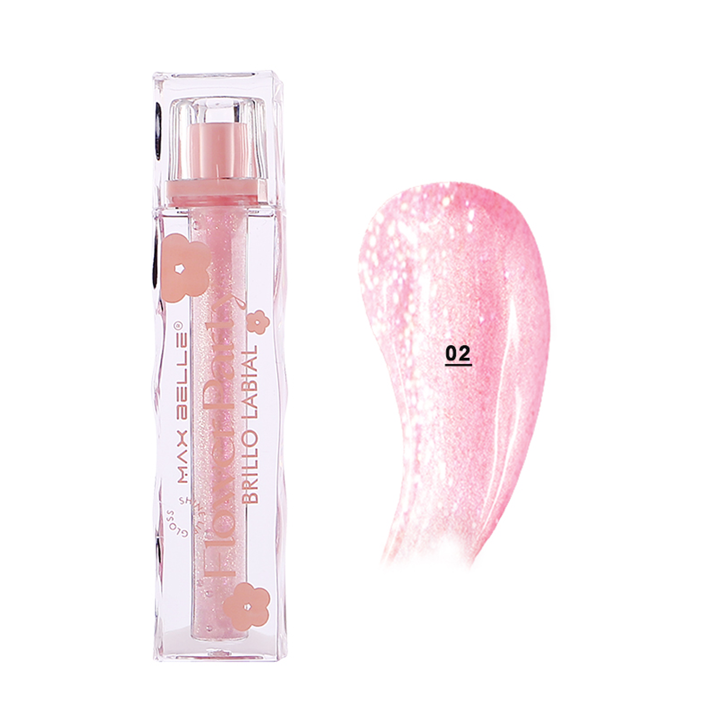 Brillo Labial Flower Party - MB011275-2