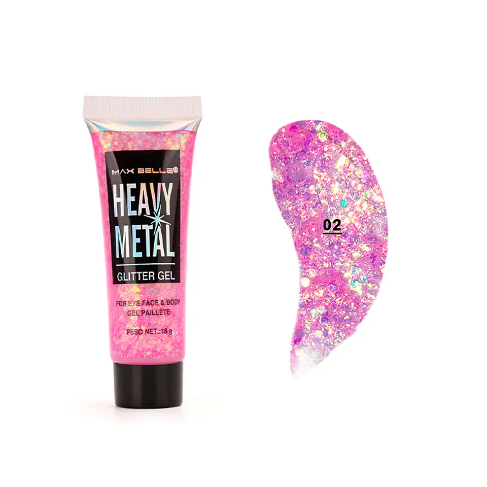 Glitter en Gel Heavy Metal 5