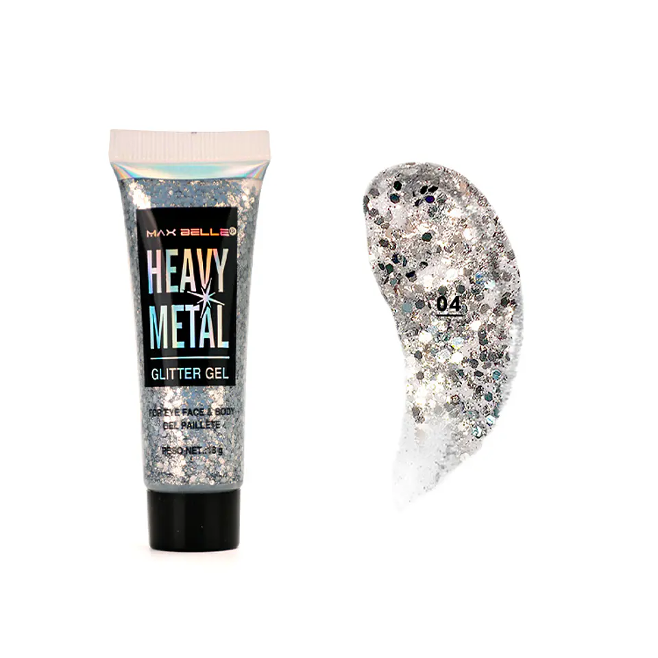 Glitter en Gel Heavy Metal 7