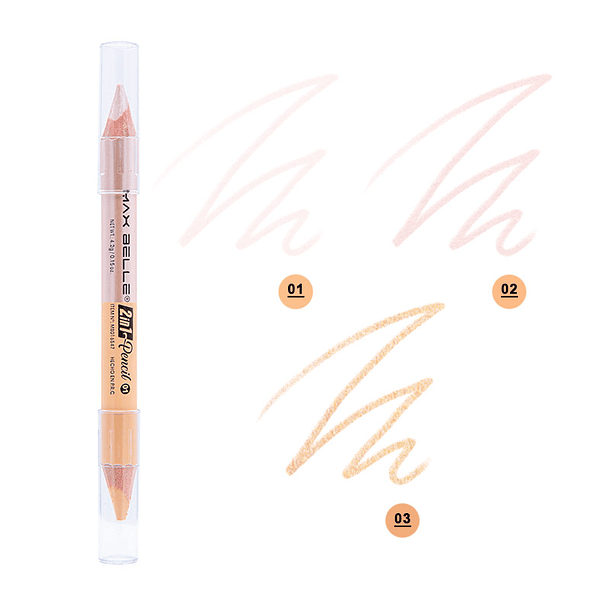 Lápiz 2 en 1 Iluminador & Corrector 3