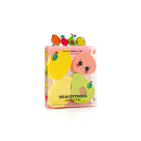 Kit de Esponjas de Maquillaje Tropical