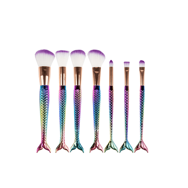 Kit brocha de maquillaje Sirena 7