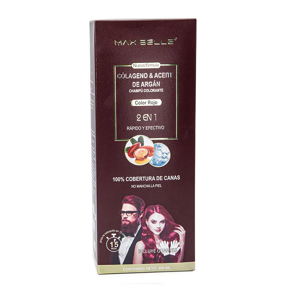 Champú Colorante Color Rojo 2