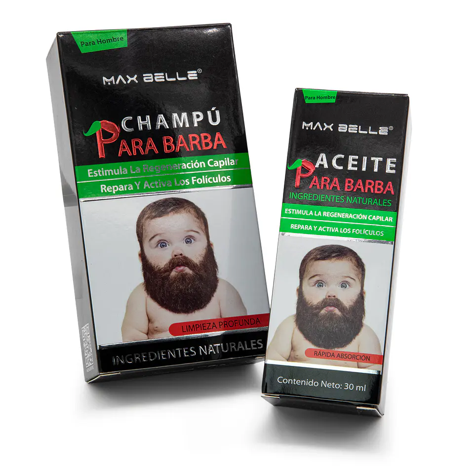 Set Barba Perfecta: Champú + Aceite Nutritivo 3