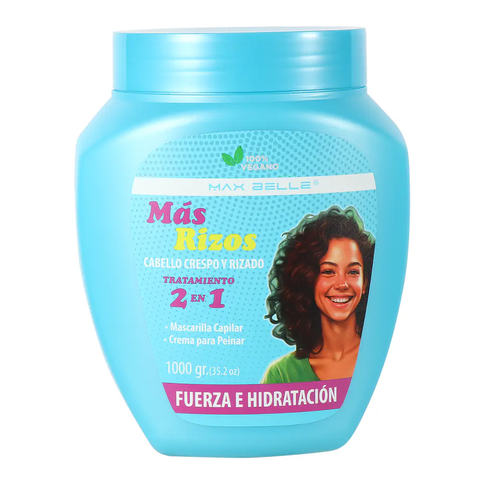 Tratamiento 2 en 1 Más rizos 1