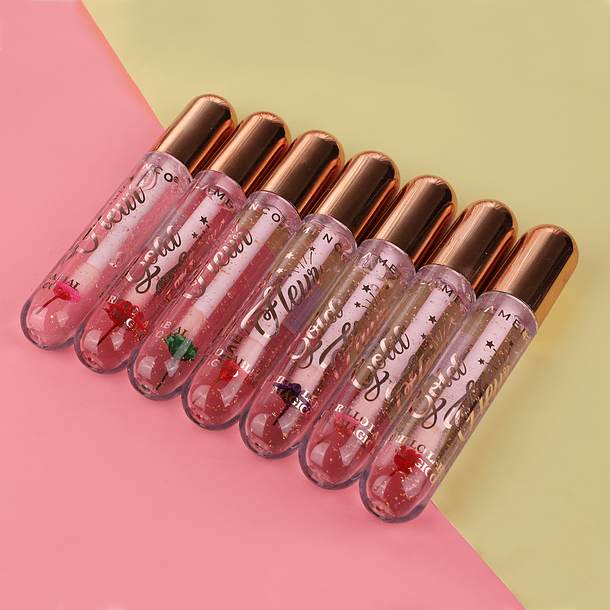 Brillo Labial Encanto Floral 24K 7