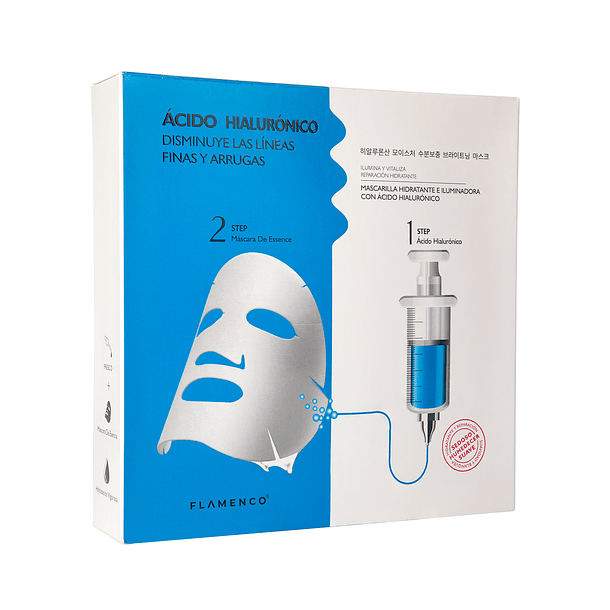 Mascarilla Facial Hidratación Intensa con Ácido Hialurónico 2