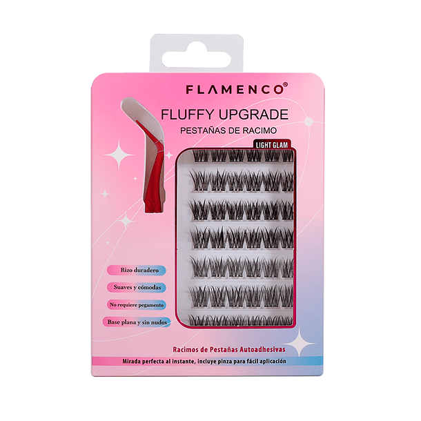 Pestañas de Racimo Fluffy Upgrade 3D Wispy 1