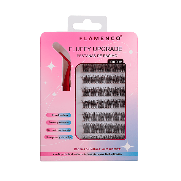 Pestañas de Racimo Fluffy Upgrade 3D Layered Effect 1