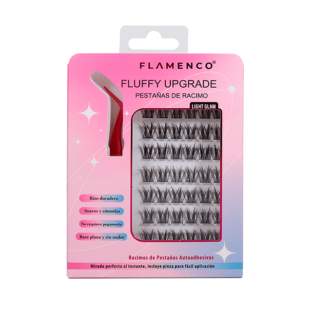 Pestañas de Racimo Fluffy Upgrade 3D Glam Spike 1
