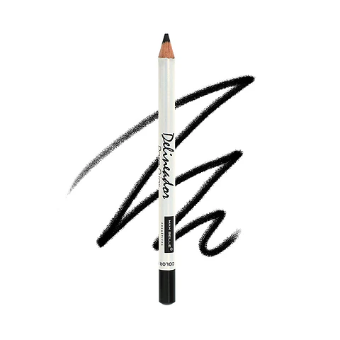 Lápiz Delineador para Labios y Ojos Negro azabache