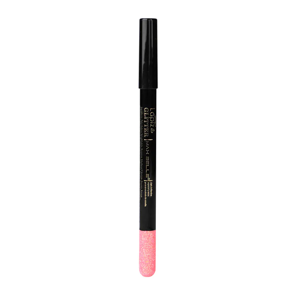 Lápiz Delineador de Ojos Glitter Rosa 1