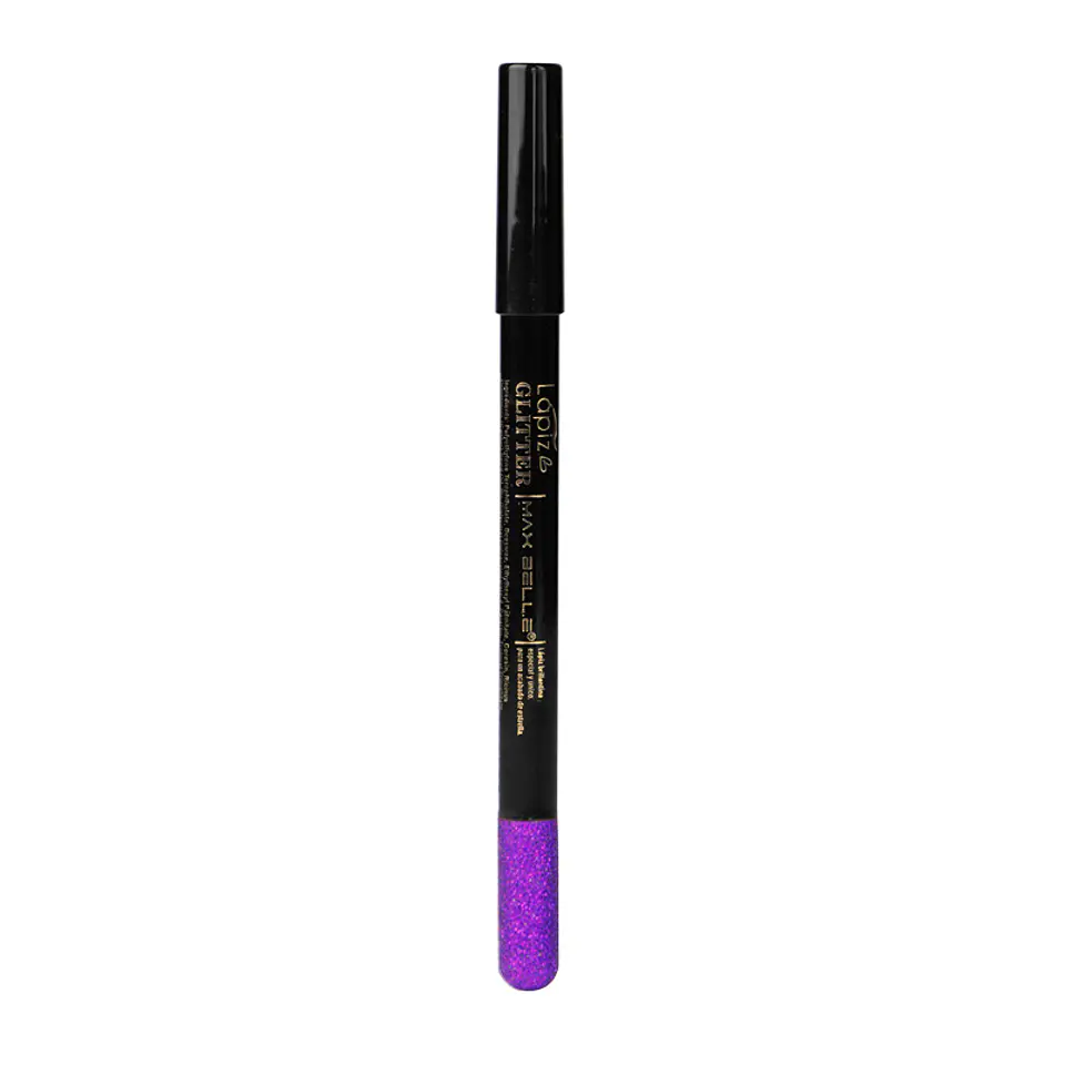 Lápiz Delineador de Ojos Glitter Morado 1