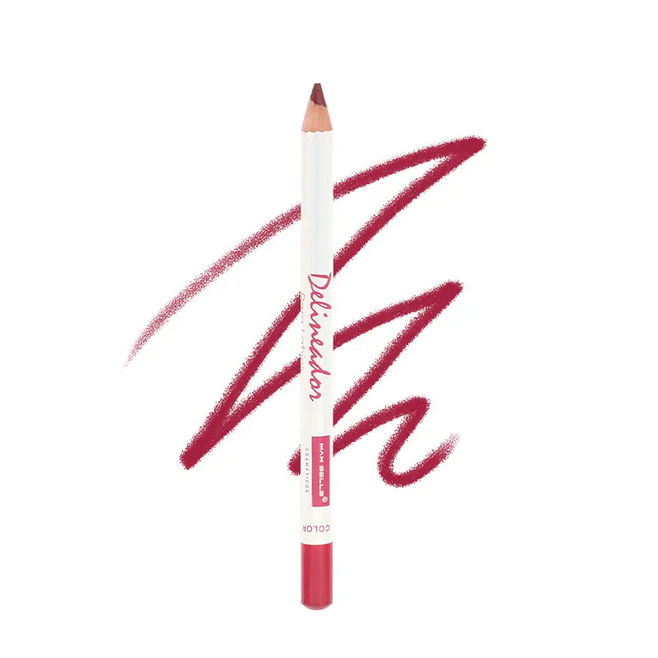 Delineador de Labios y Ojos Rojo Borgoña 2