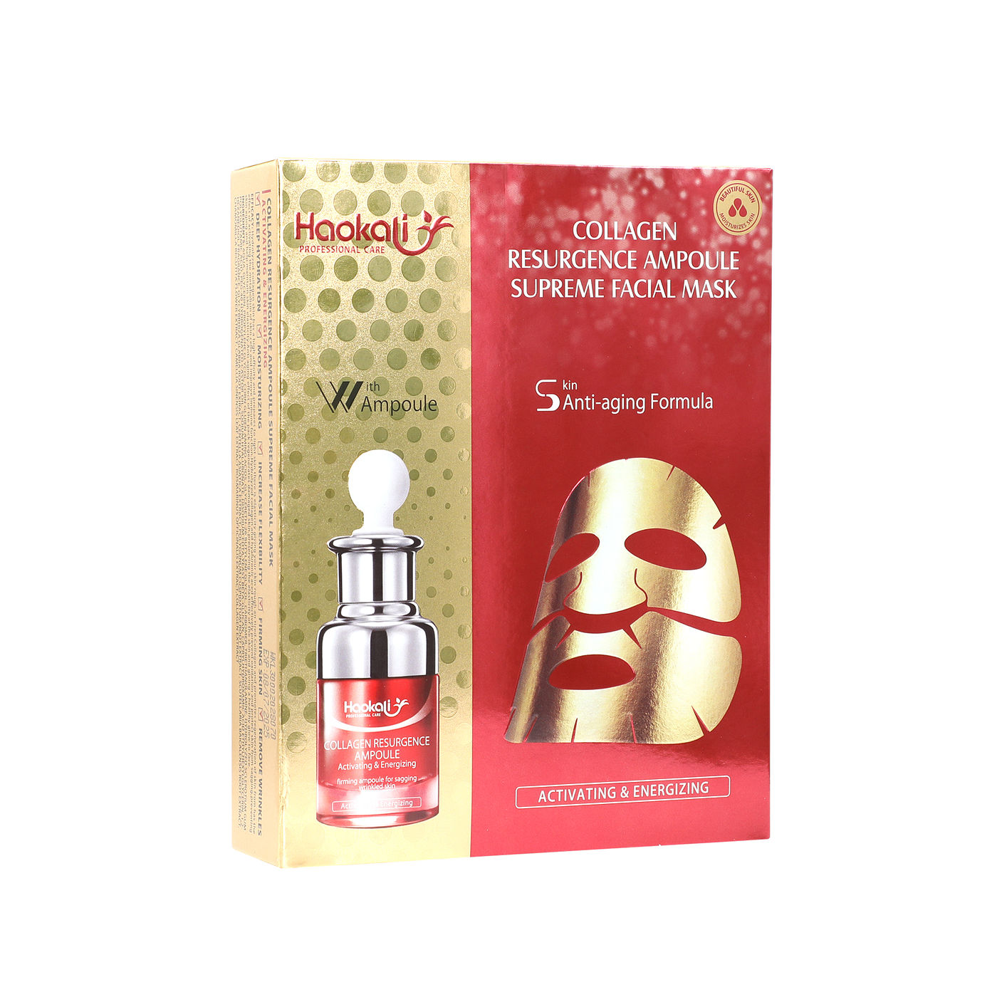 Mascarilla Facial Reafirmante con Colágeno