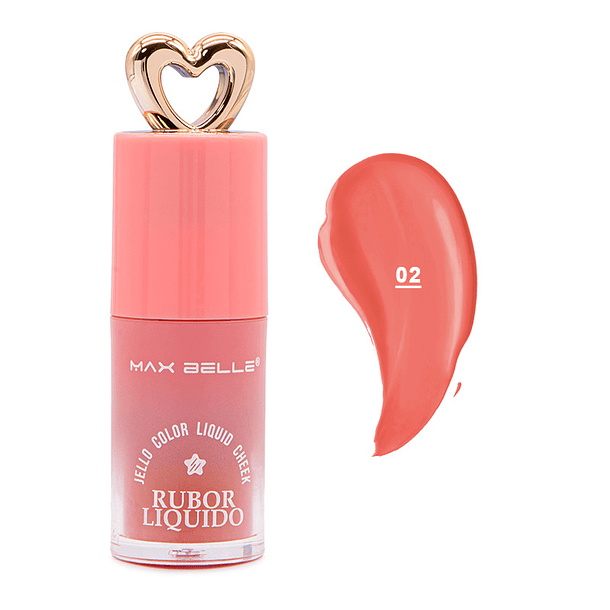 Rubor Líquido Glow Natural Heart 5