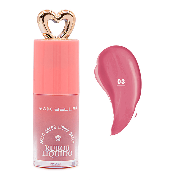 Rubor Líquido Glow Natural Heart 6