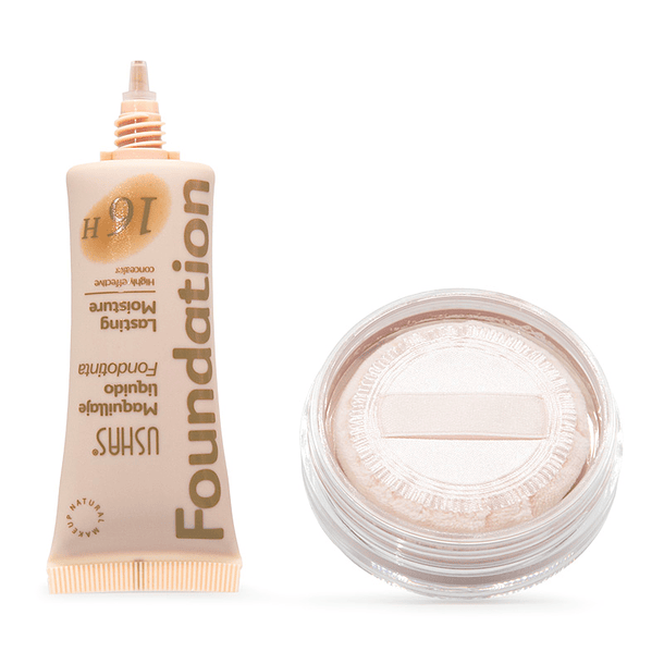 Base + Polvo translúcido Flawless Duo Set 2