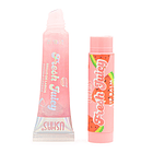 Kit Brillo de Labios Gloss + Bálsamo Labial Hidratante - Fresh’n Juicy USHAS® 2