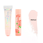 Kit Brillo de Labios Gloss + Bálsamo Labial Hidratante - Fresh’n Juicy USHAS® 6
