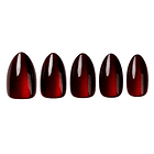 Uñas Press On Almendradas Vino Tinto Clásico 1