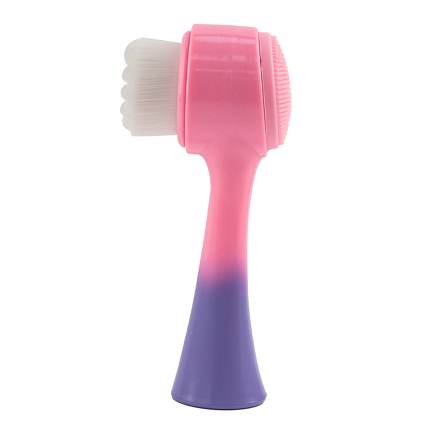 Cepillo Facial Dual 2 en 1: Limpieza Profunda y Exfoliación Suave