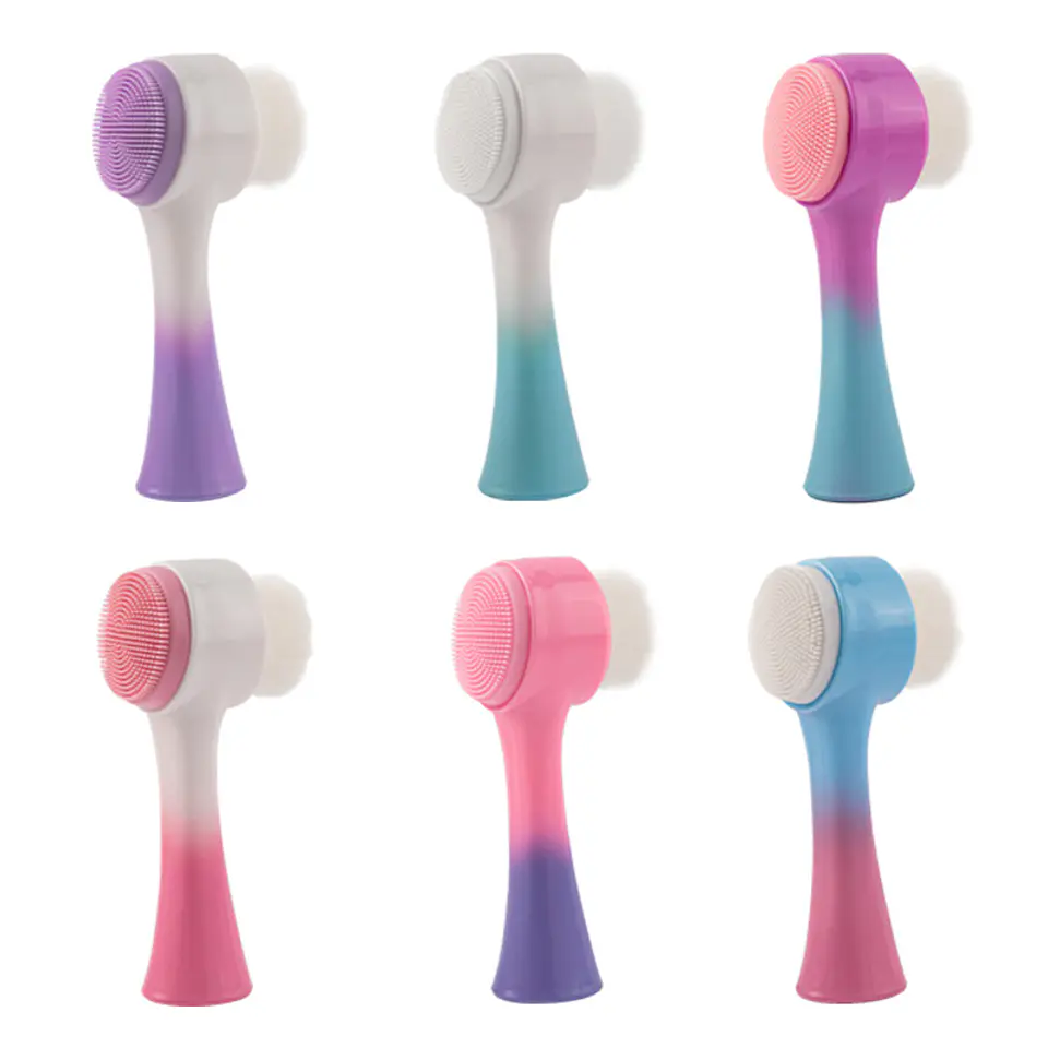 Cepillo Facial Dual 2 en 1 para Limpieza Facial 4