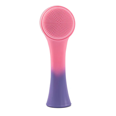 Cepillo Facial Dual 2 en 1: Limpieza Profunda y Exfoliación Suave