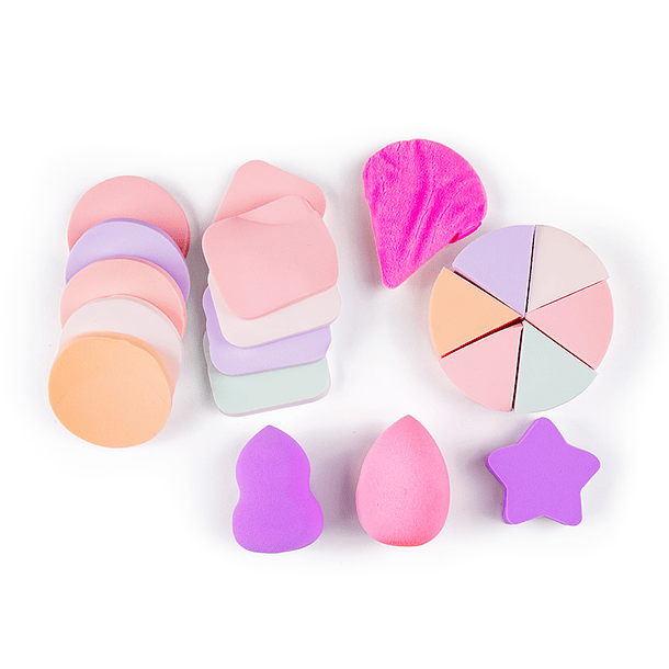 Kit Esponjas de Maquillaje 2