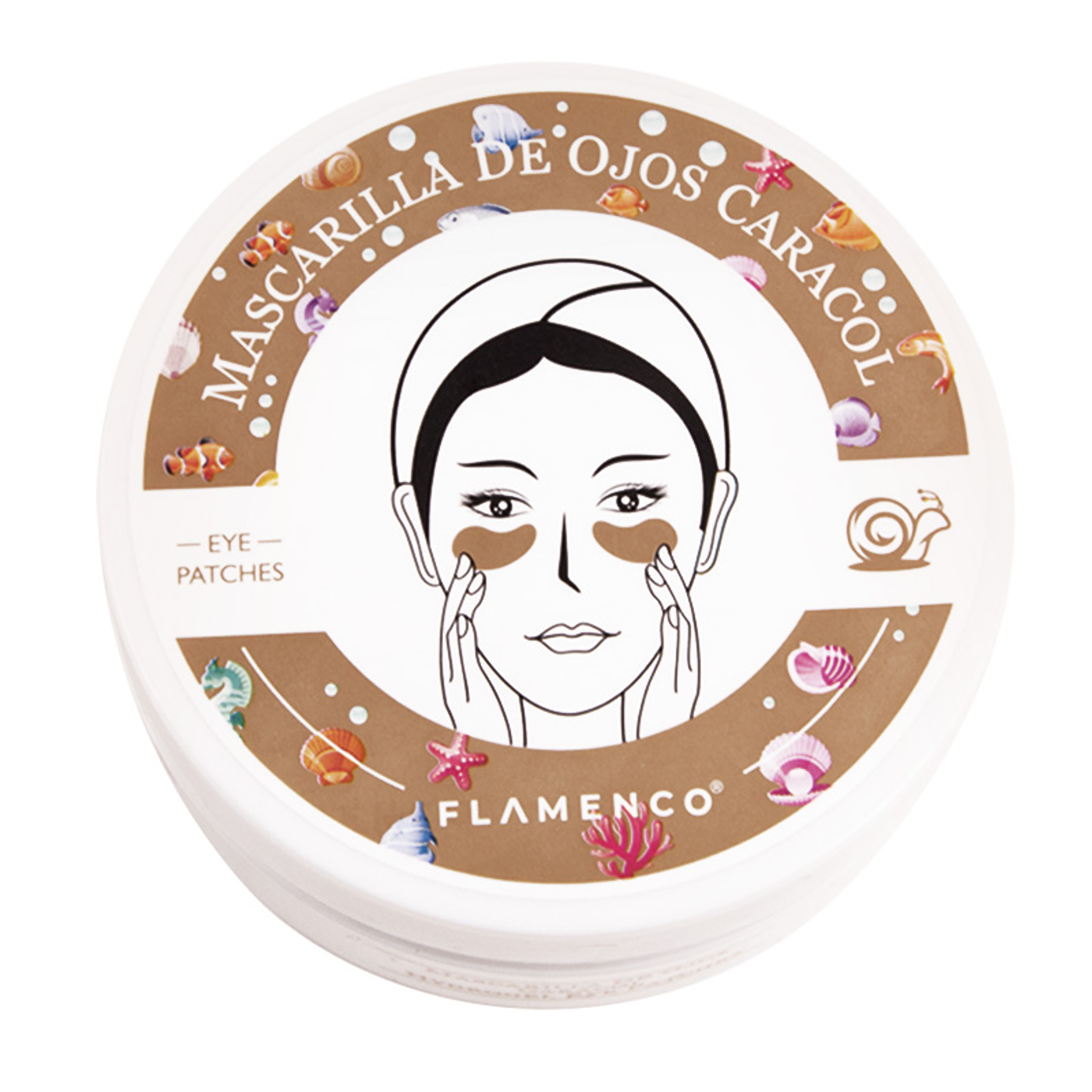 Mascarilla de Ojos Caracol FLAMENCO®