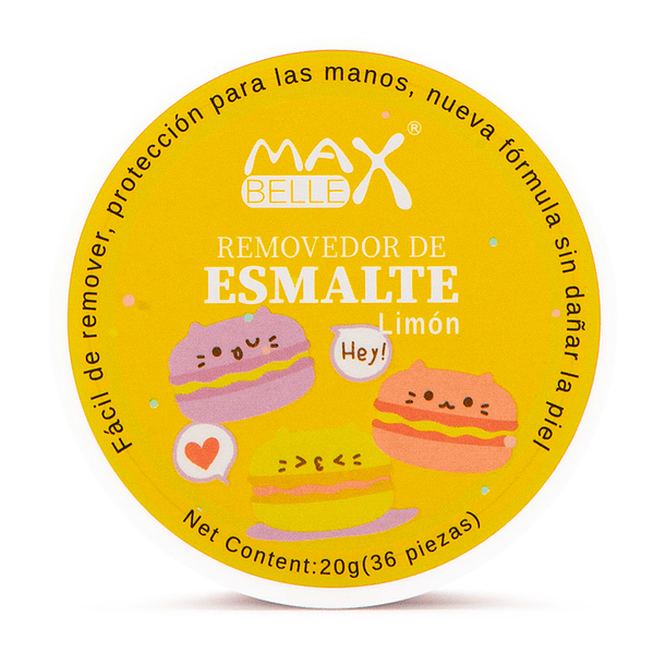 Toallitas Removedoras de Esmalte MAXBELLE® 1