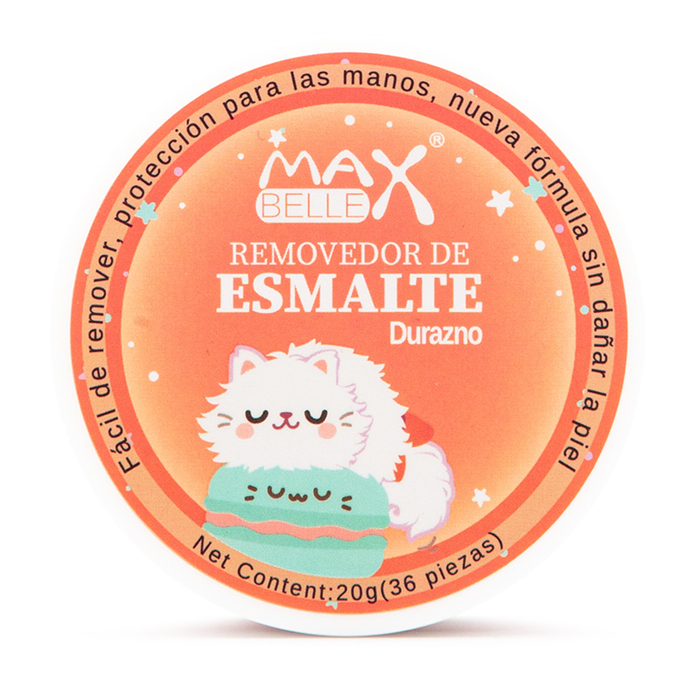 Toallitas Removedoras de Esmalte MAXBELLE®