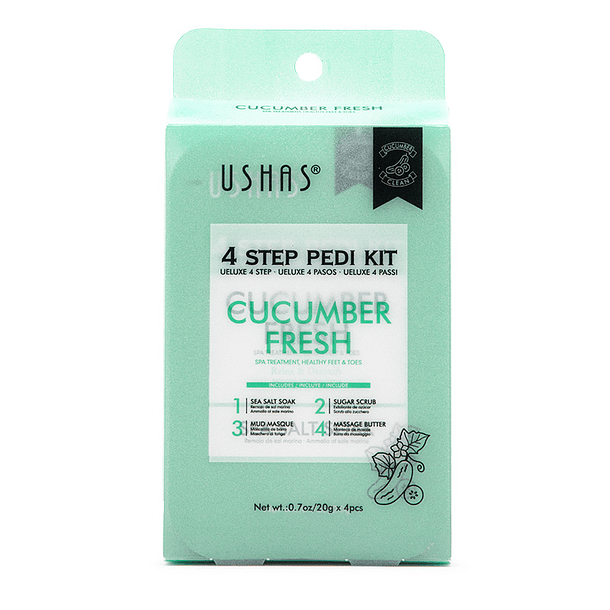 Kit Cuidado de Pies 4 STEP PEDI KIT USHAS® 1