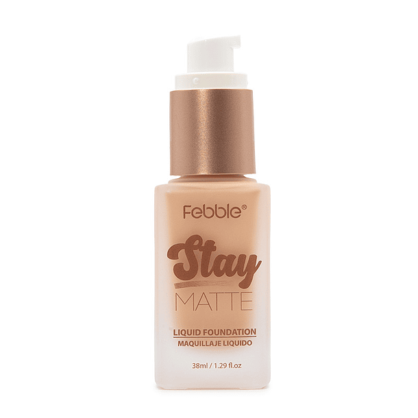 Base Liquida Stay Matte - Liquid Foundation Febble® 2