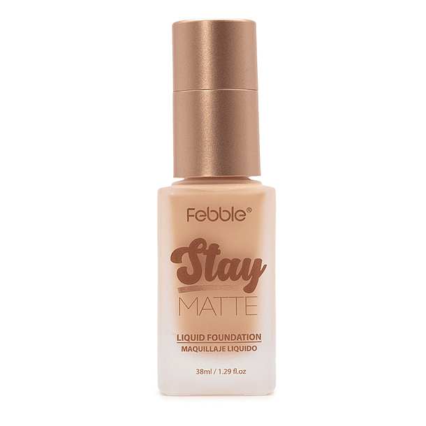 Base Liquida Stay Matte - Liquid Foundation Febble® 1